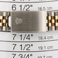 1989 PAPERS Rolex DateJust 36mm FACTORY BLUE DIAMOND Steel JUBILEE 18K 16233 BOX