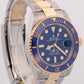 2024 PAPERS Rolex Submariner Date BLUE 41mm Ceramic 18K Gold Steel 126613 LB BOX