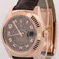 PAPERS Rolex Sky-Dweller CHOCOLATE ARABIC 42mm 18K Rose Gold Watch 326135 BOX