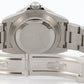 Rolex Submariner Date Black REHAUT Stainless Steel 40mm NO-HOLES Watch 16610