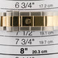 2000 Rolex Submariner Date 16613 Black 18K Yellow Gold Two-Tone Steel 40mm Watch