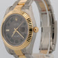 NOS Stickered Rolex DateJust II 116333 Wimbledon 18K Oyster 41mm 116333 Box