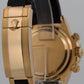2024 PAPERS Rolex Daytona BLACK 18K Yellow Gold Oysterflex Rubber 126518 LN BOX