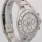2022 RSC Rolex Daytona Cosmograph WHITE Stainless Steel 40mm REHAUT Watch 116520