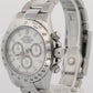2022 RSC Rolex Daytona Cosmograph WHITE Stainless Steel 40mm REHAUT Watch 116520