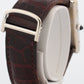2026 SERVICE Cartier Tank Louis 28mm x 35mm 18K White Gold Leather Watch 17002