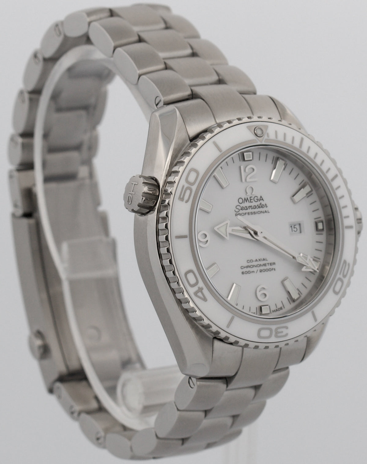 2019 Omega Seamaster Planet Ocean 232.30.38.20.04.001 600M White 37mm Papers