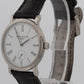 Patek Philippe Calatrava 5119G Hobnail 18K White Gold Roman Leather 36mm Watch