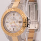 PAPERS Ladies Rolex Yacht-Master 29mm MOP DIAMOND 169623 18K Gold Steel BOX