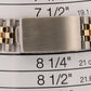 Rolex Oyster Perpetual Date CHAMPAGNE 14K Gold Engine-Turned JUBILEE 34mm 15053