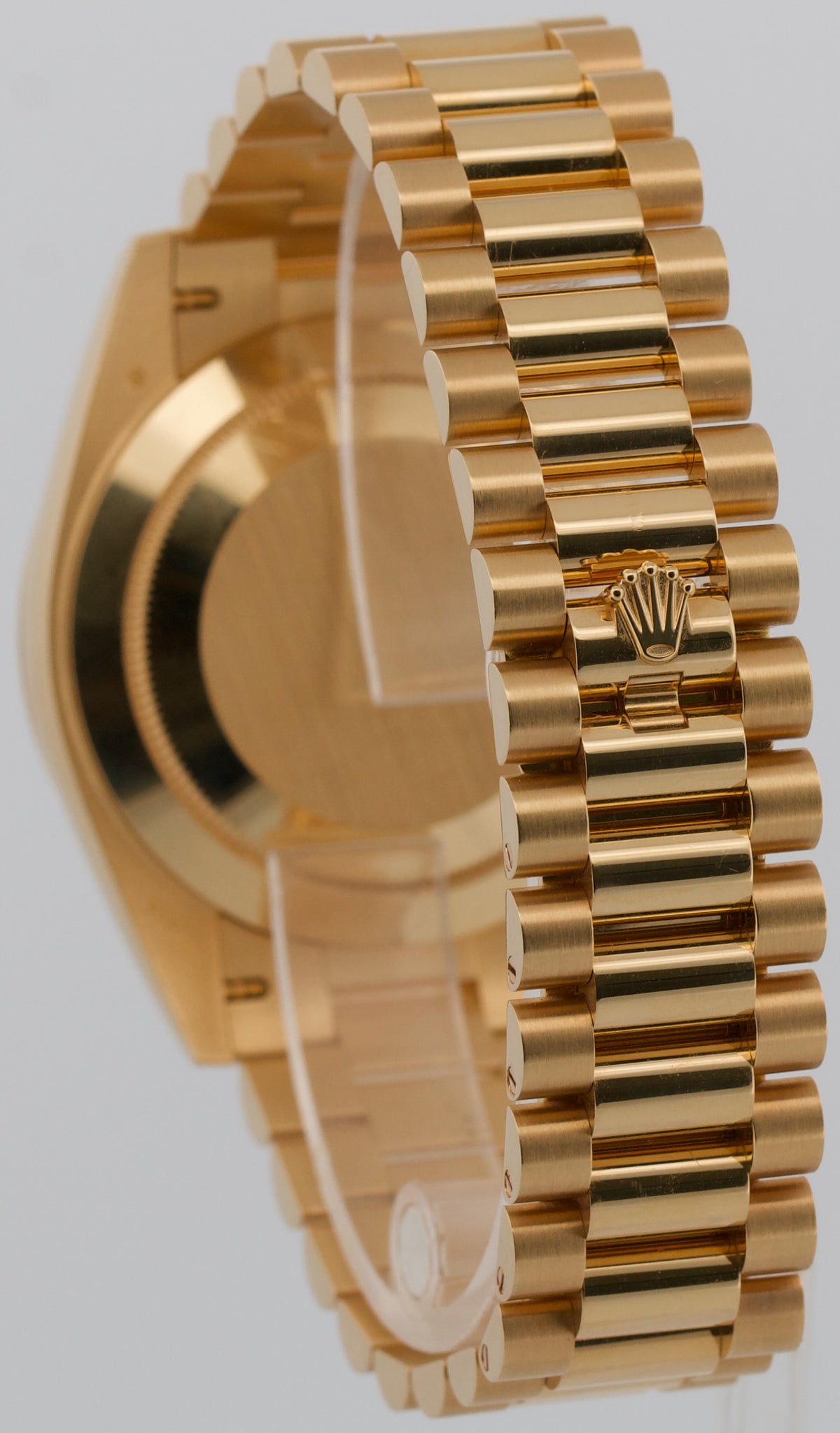 2025 Rolex Day-Date President 228238 18K Gold Green Ombre Roman 40mm Box Papers