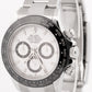 PAPERS Rolex Daytona PANDA White Ceramic Stainless Steel 40mm BOX 116500 LN