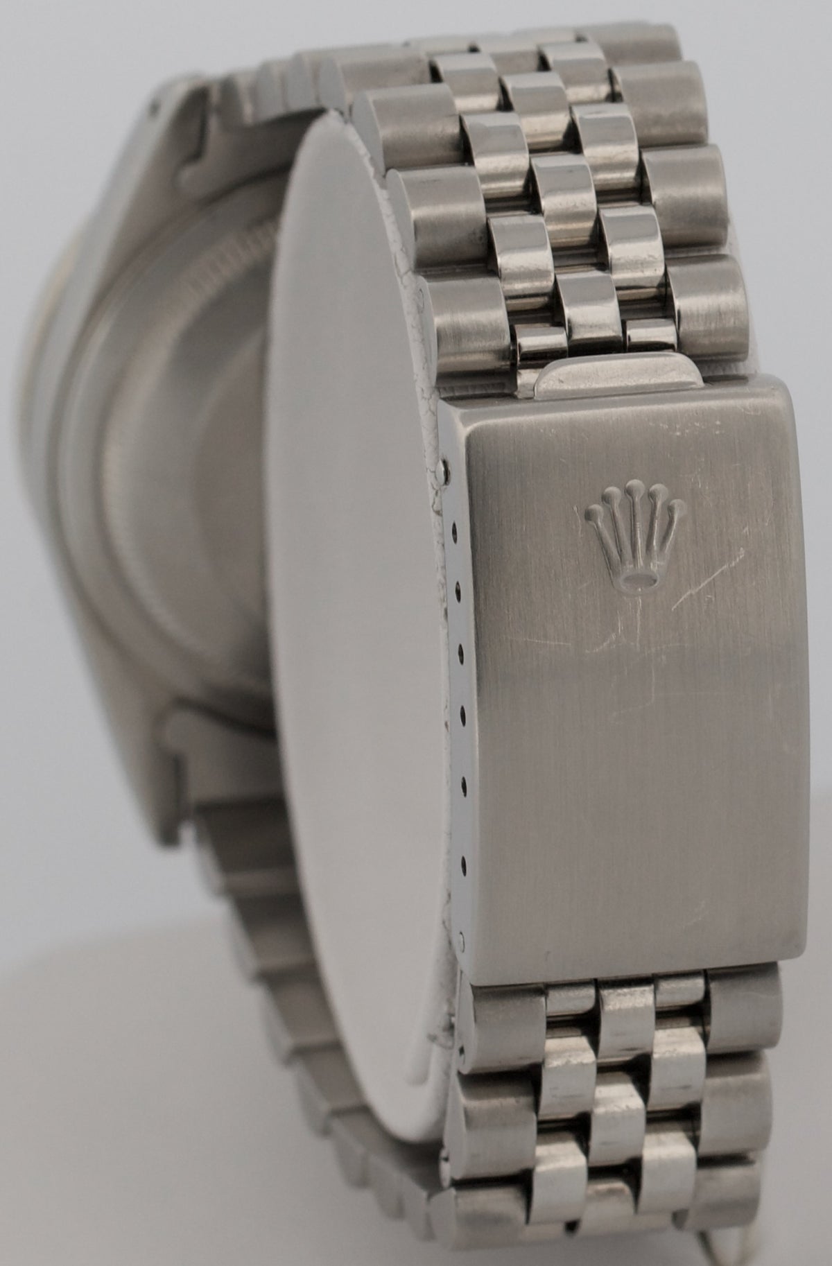 1990 Rolex DateJust 16234 36mm Blue Roman Diamond Steel Automatic Jubilee Watch