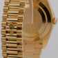 2025 Rolex Day-Date President 228238 18K Gold Green Ombre Roman 40mm Box Papers