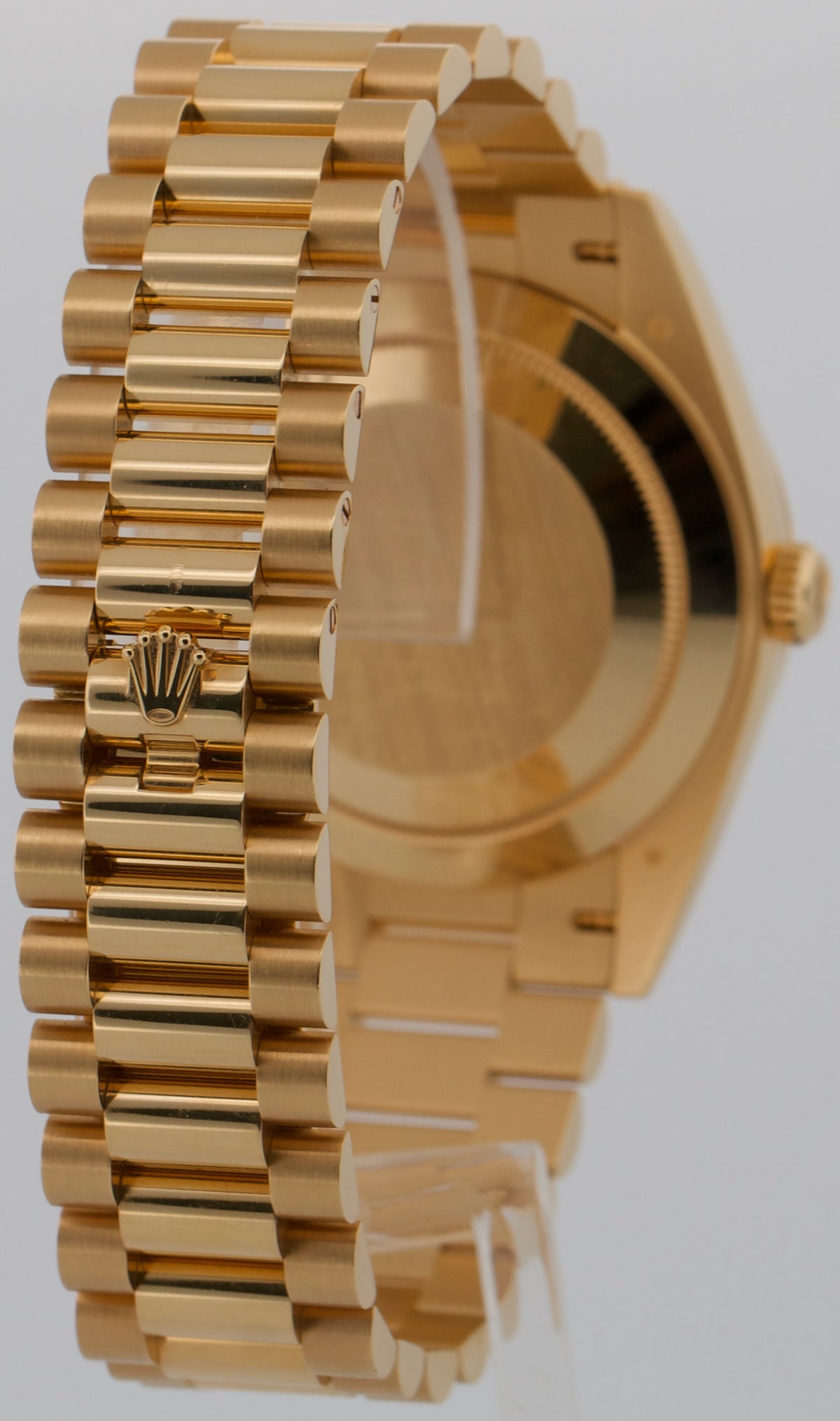 2025 Rolex Day-Date President 228238 18K Gold Green Ombre Roman 40mm Box Papers