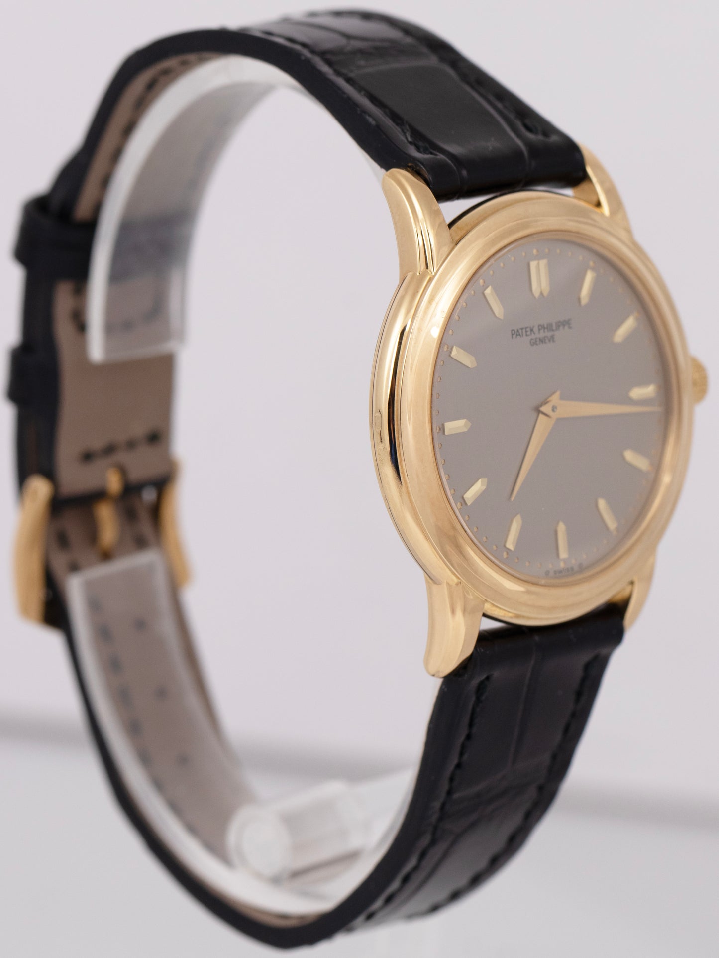 Patek Philippe Calatrava Gray Dial 18K Yellow Gold 36mm Automatic Watch 5032 BOX