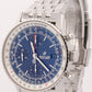 2020 PAPERS Breitling Navitimer Heritage 41 BLUE Stainless Steel 41mm A13324 BOX