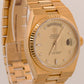 1983 Rolex OysterQuartz Day-Date FACTORY CHAMPAGNE DIAMOND 36mm 18K Gold 19018