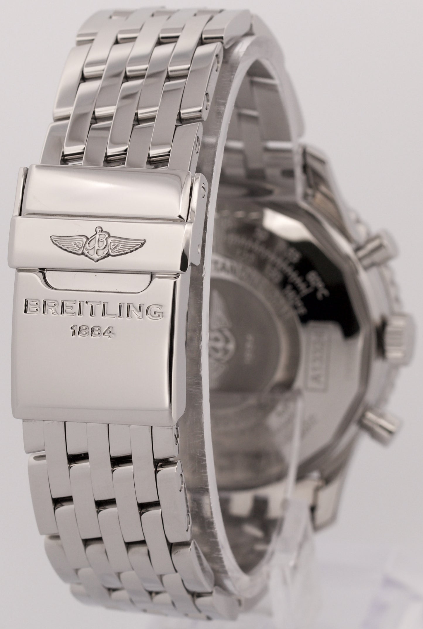 2020 PAPERS Breitling Navitimer Heritage 41 BLUE Stainless Steel 41mm A13324 BOX