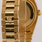 1983 Rolex OysterQuartz Day-Date FACTORY CHAMPAGNE DIAMOND 36mm 18K Gold 19018