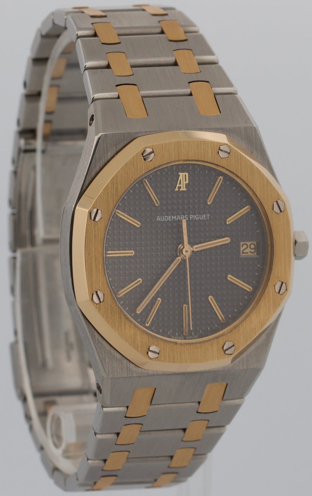 Audemars Piguet Royal Oak 56023SA.OO.0477SA.01 18K Gold Steel Quartz 36mm Box