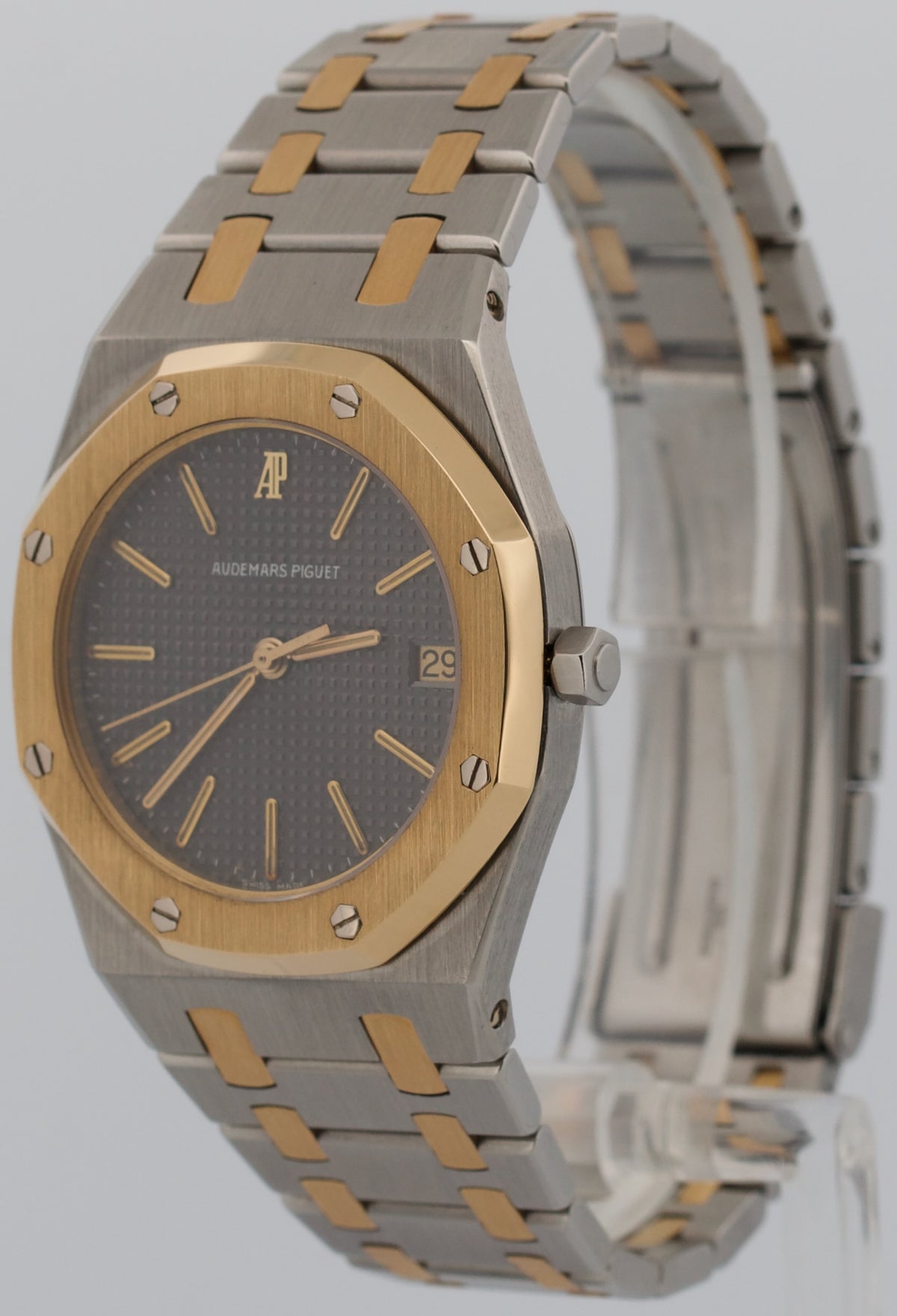 Audemars Piguet Royal Oak 56023SA.OO.0477SA.01 18K Gold Steel Quartz 36mm Box