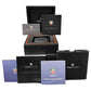 Tag Heuer Link Chronograph CJF2110-0 Black 42mm Stainless Steel Watch Box Papers