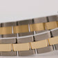 VINTAGE Ladies Rolex DateJust 26mm MOP DIAMOND 18K Gold Steel OYSTER Fluted 6917