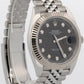 Rolex Datejust 126334 Black Diamond 18k Gold Steel Fluted Jubilee 41mm Watch
