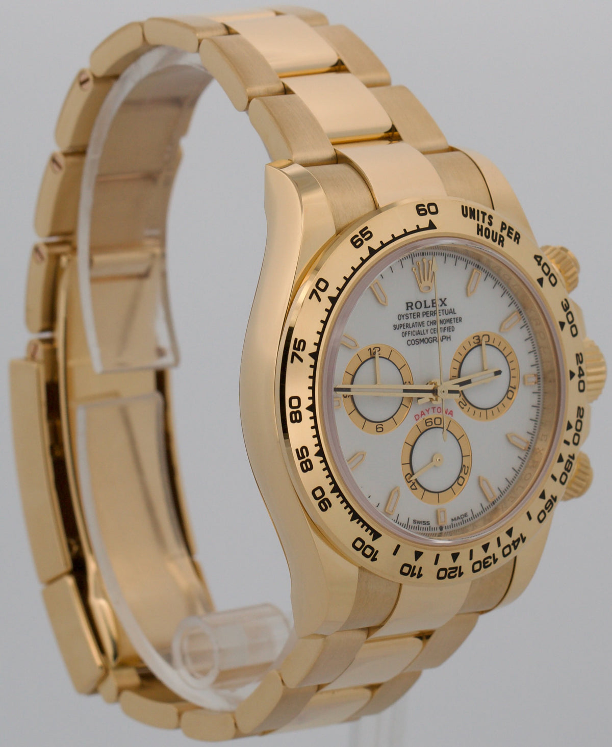 2026 Rolex Daytona Cosmograph 126508 White 18K Yellow Gold 40mm Watch Box Papers