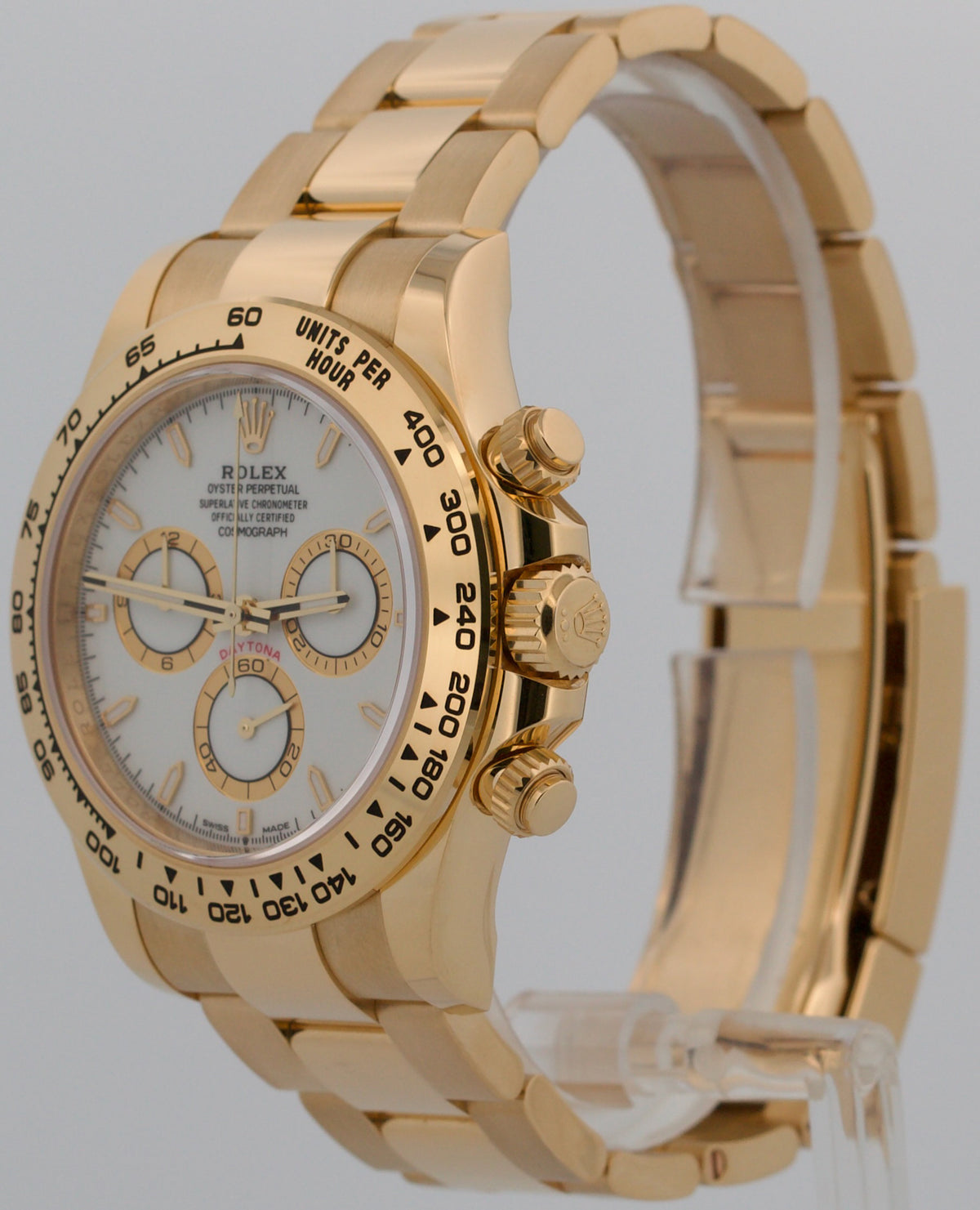 2026 Rolex Daytona Cosmograph 126508 White 18K Yellow Gold 40mm Watch Box Papers