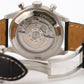 Breitling Aviator AB0119 B01 Chronograph Rhodium Leather Steel 43mm Box Papers