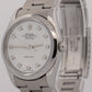 1999 Rolex Oyster Perpetual Air-King MOP DIAMOND Steel OYSTER 34mm 14000 Watch