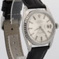 Unpolished 1964 Rolex DateJust 1603 Silver Alpha Hands Engine-Turned 36mm Watch