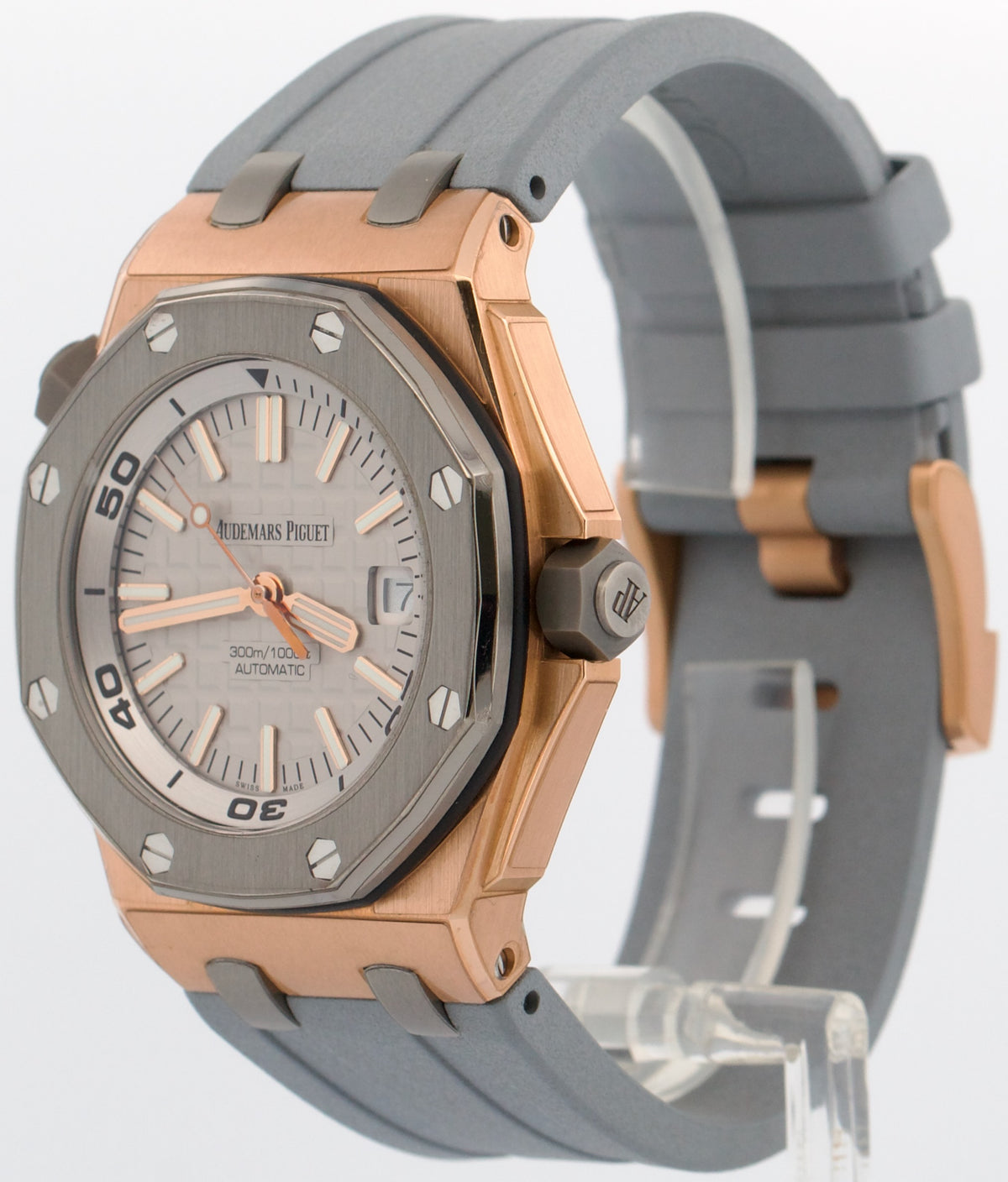 Audemars Piguet Royal Oak Offshore Diver 15711OI Japan 18K Titanium Box Papers