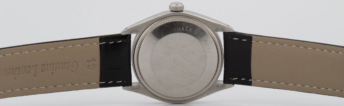 1979 Rolex Oyster Perpetual Air-King 5500 Silver Pool Intairdril Steel 34mm