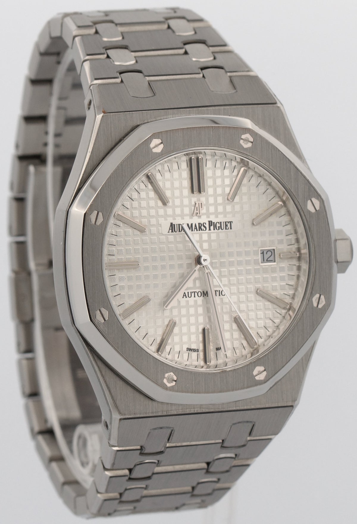 Audemars Piguet Royal Oak 15400ST.OO.1220ST.02 White Stainless Steel 41mm Watch