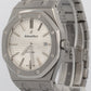 Audemars Piguet Royal Oak 15400ST.OO.1220ST.02 White Stainless Steel 41mm Watch