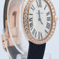 Ladies Cartier Baignoire DIAMOND Silver 18K Rose Gold Quartz 24mm 3064 WB520004