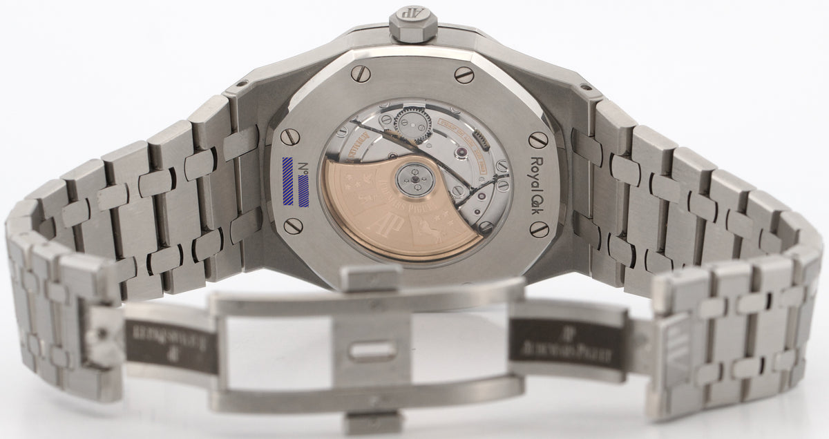 Audemars Piguet Royal Oak 15400ST.OO.1220ST.02 White Stainless Steel 41mm Watch