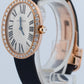 Ladies Cartier Baignoire DIAMOND Silver 18K Rose Gold Quartz 24mm 3064 WB520004