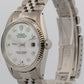 1966 Rolex DateJust 1601 Mother of Pearl Diamond 18K Steel Jubilee 36mm Watch
