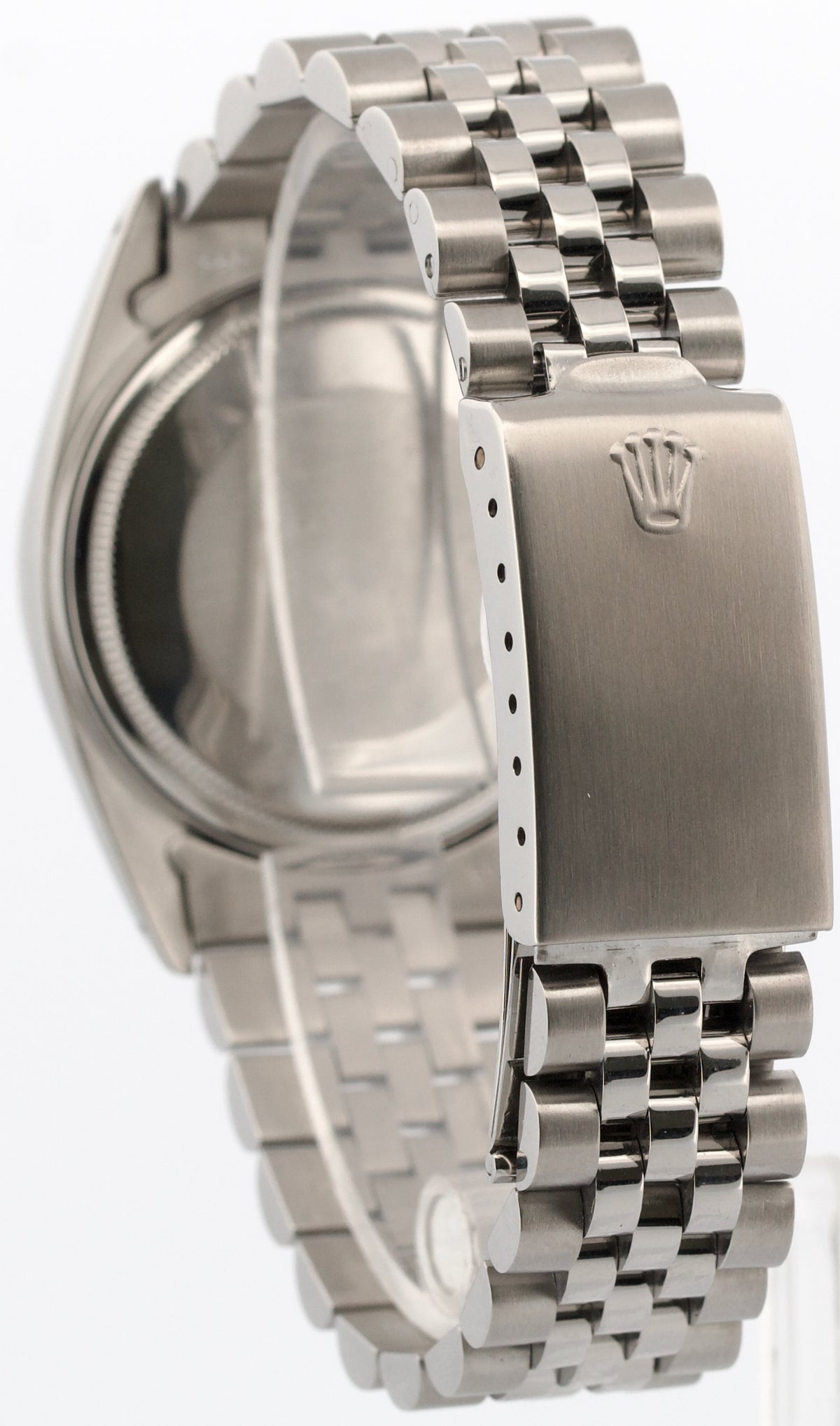 1966 Rolex DateJust 1601 Mother of Pearl Diamond 18K Steel Jubilee 36mm Watch