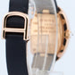 Ladies Cartier Baignoire DIAMOND Silver 18K Rose Gold Quartz 24mm 3064 WB520004