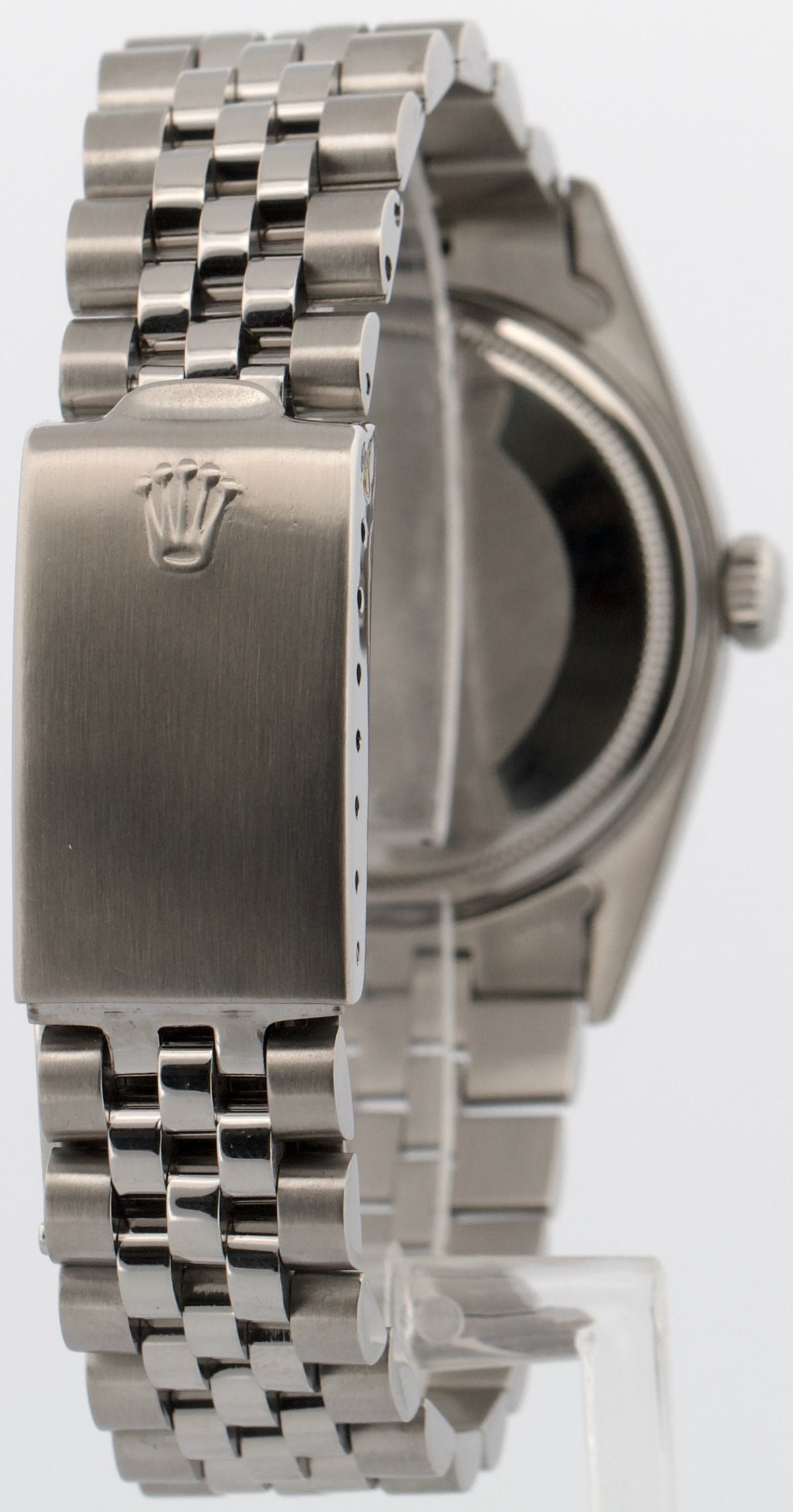 1966 Rolex DateJust 1601 Mother of Pearl Diamond 18K Steel Jubilee 36mm Watch