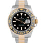 MINT 2018 Rolex GMT-Master II Ceramic Black Two-Tone Gold 40mm Watch 116713 BOX