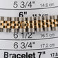 PAPERS Ladies Rolex DateJust IVORY PYRAMID ROMAN 18K 26mm JUBILEE 179173 BOX
