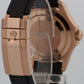 2026 CPO Rolex Yacht-Master 116655 Black 18K Rose Gold Oysterflex 40mm Watch