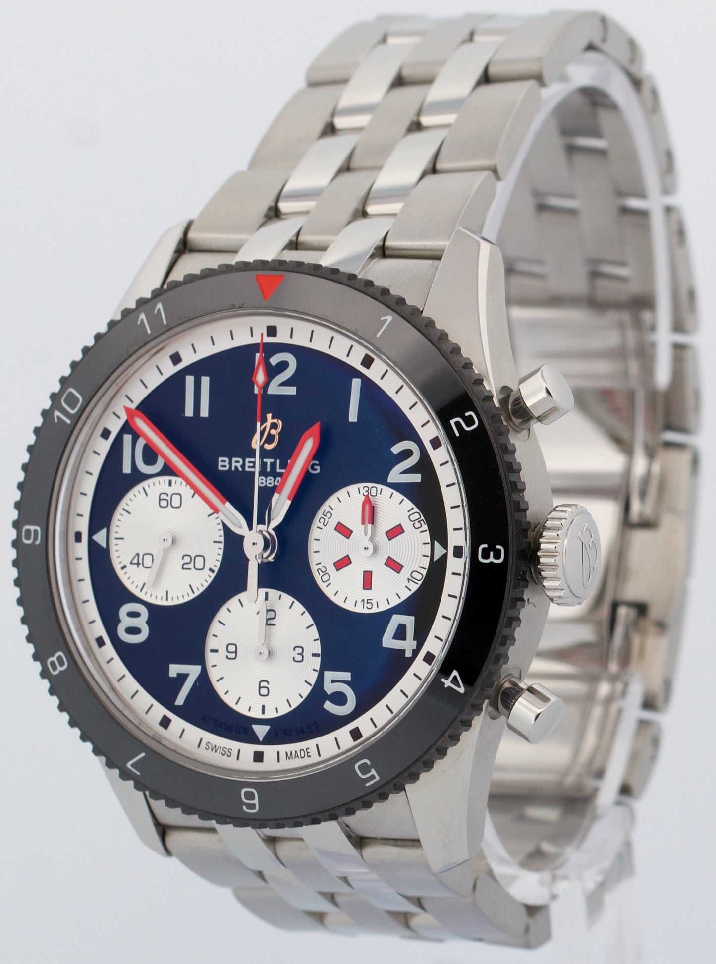 Breitling Classic AVI Chronograph MOSQUITO 42mm Stainless Steel Black Y23380
