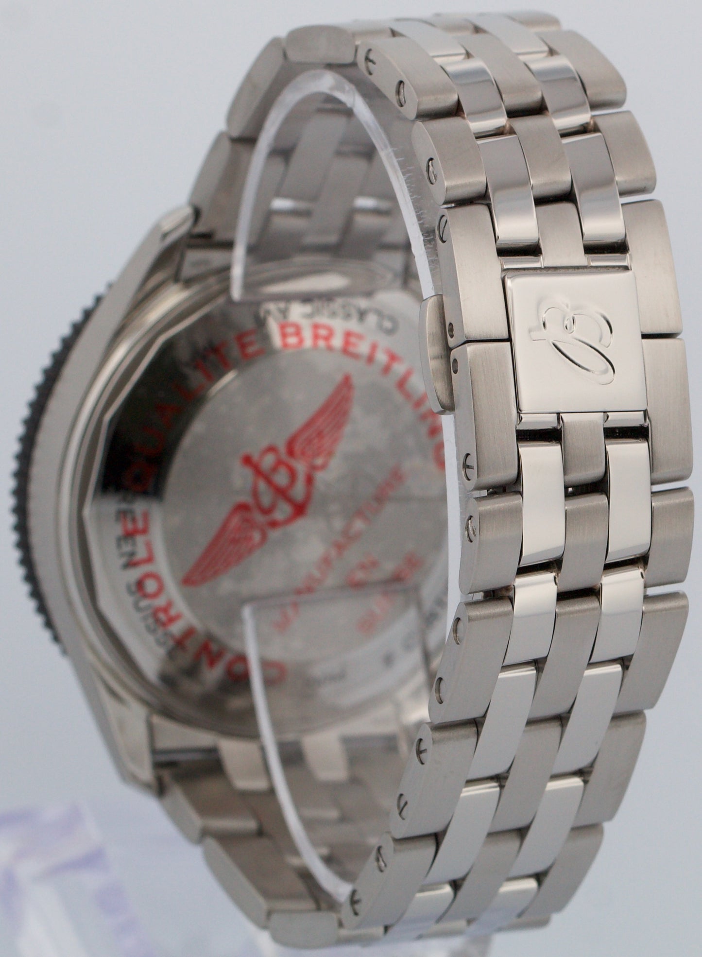 Breitling Classic AVI Chronograph MOSQUITO 42mm Stainless Steel Black Y23380
